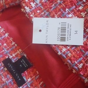 NEW Ann Taylor Tweed Button Sheath Dress